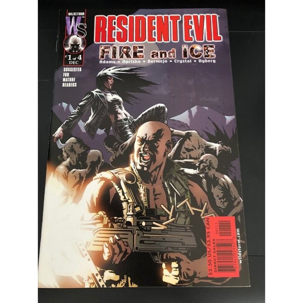 Resident Evil Fire and Ice #1 NM Adams Wildstorm Netflix TV Series Movie